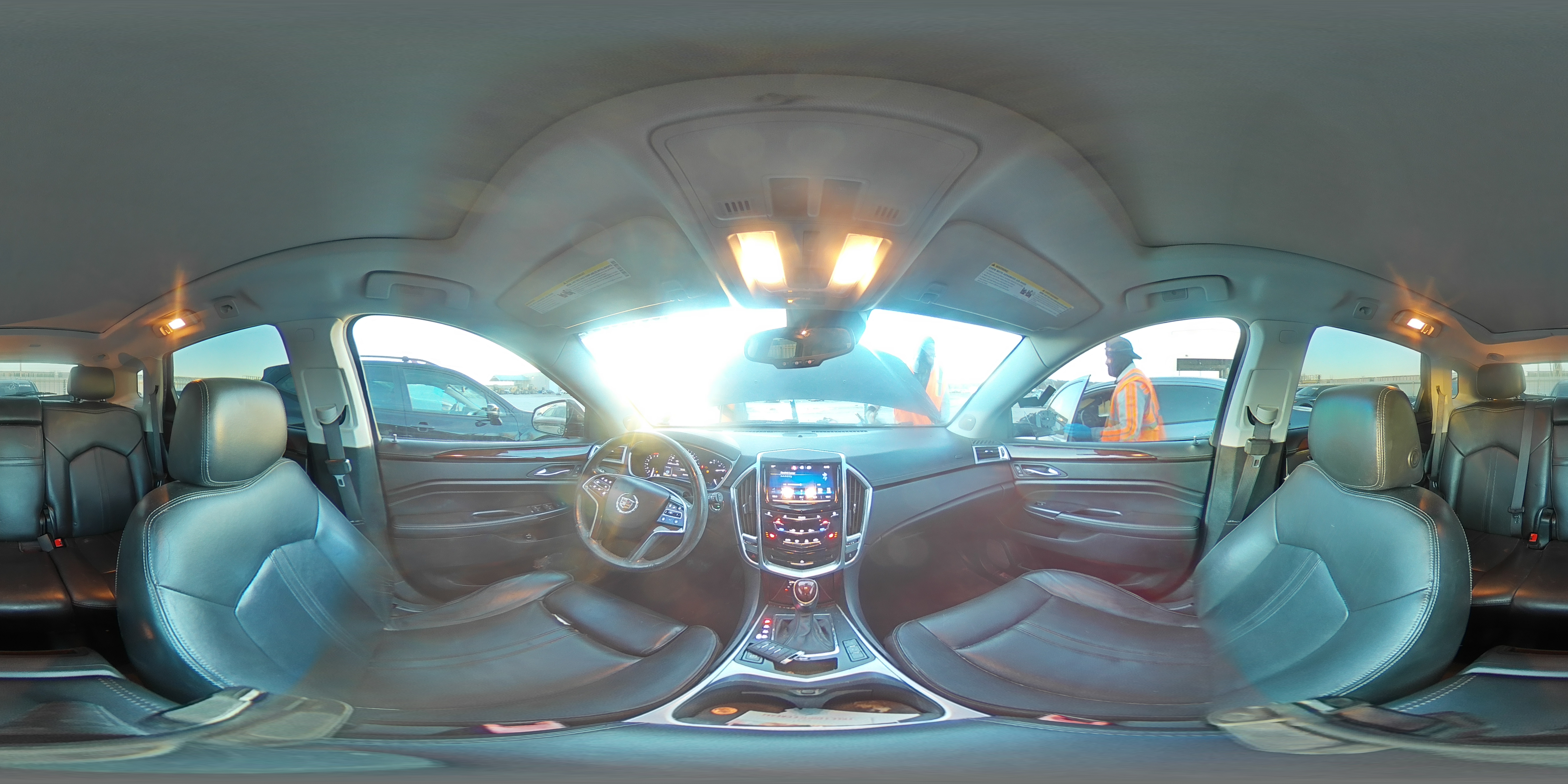 2013 Cadillac SRX VIN 3GYFNDE35DS515557 Copart auction photo, all over damage thumbnail 13