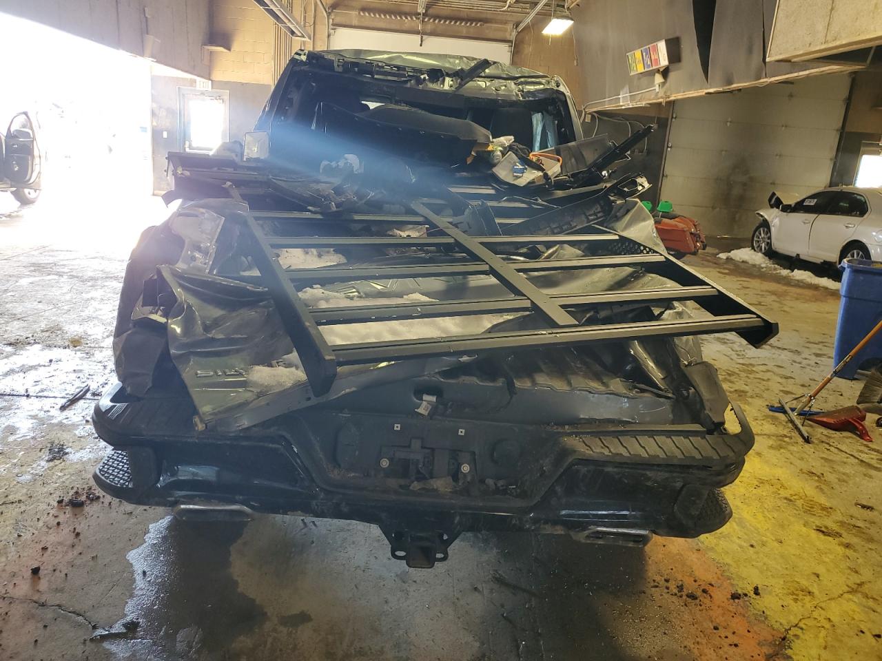 2021 Chevrolet Silverado VIN 3GCPYFED3MG223463 Copart auction photo, all over damage thumbnail 6