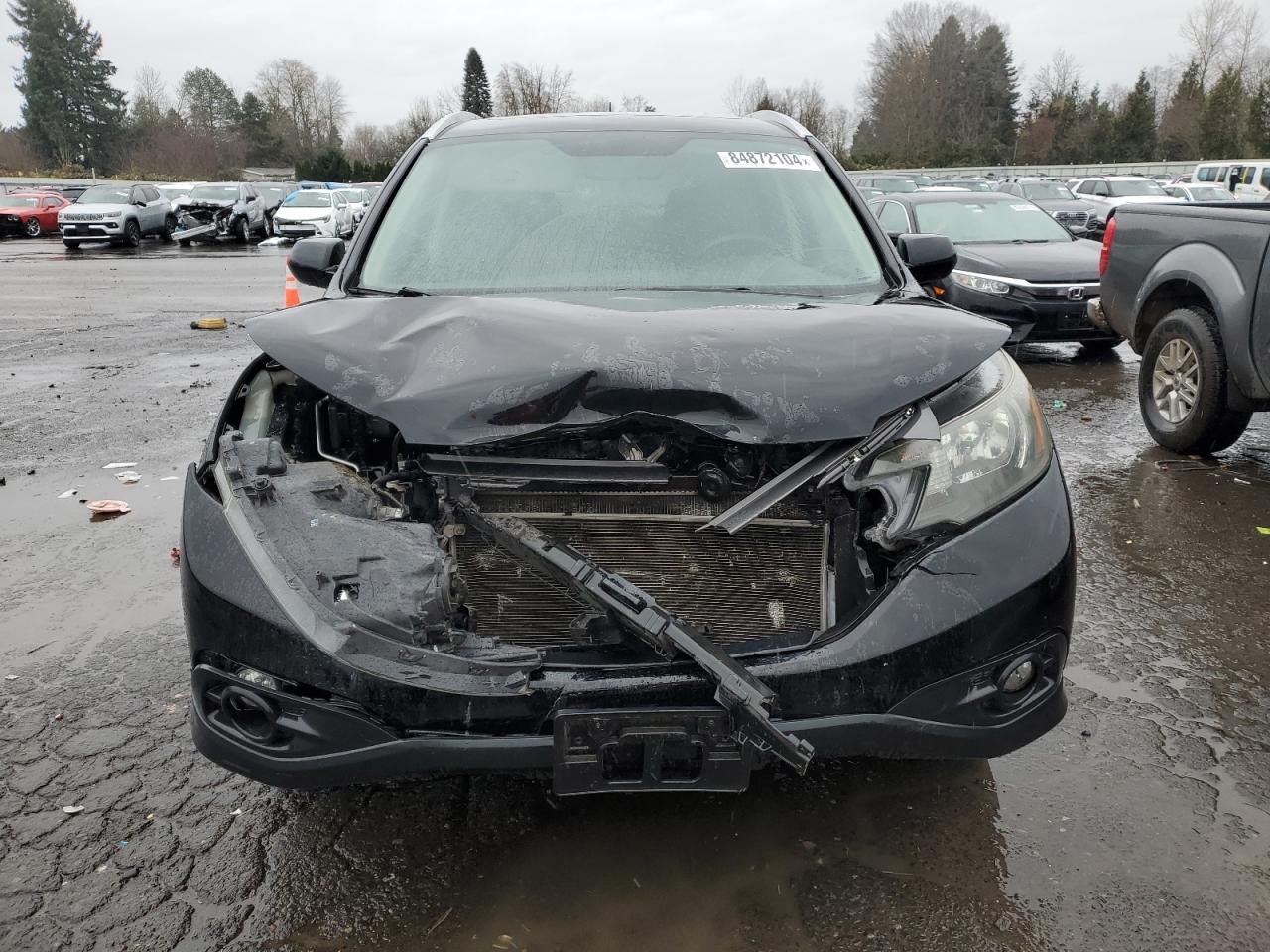 2013 Honda CR-V VIN 5J6RM4H76DL056477 Copart auction photo, front end damage thumbnail 5