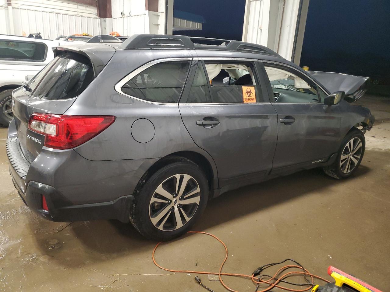 2018 Subaru Outback VIN 4S4BSANC0J3238308 Copart auction photo, front end damage thumbnail 3