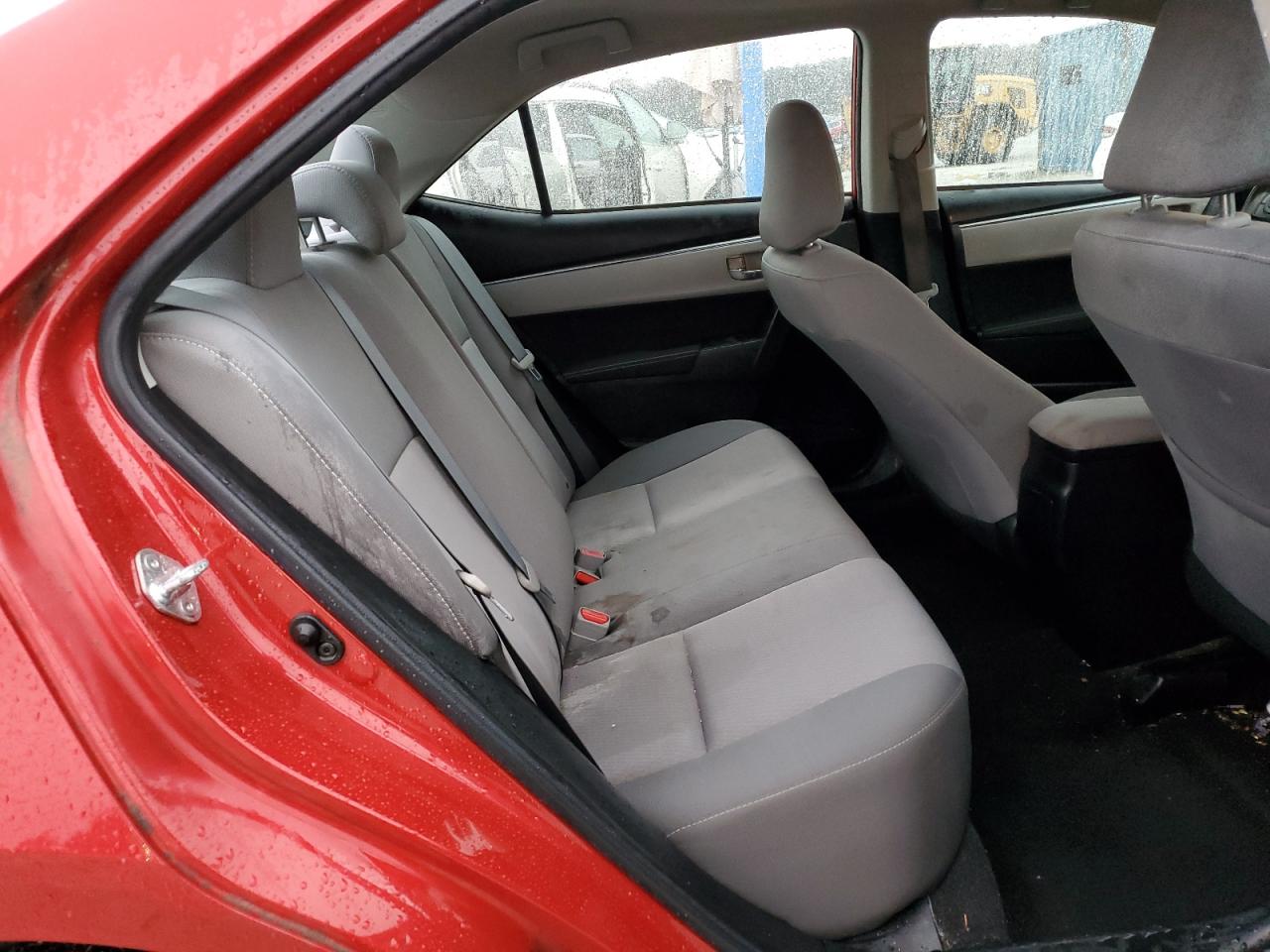 2014 Toyota Corolla VIN 2T1BURHE8EC152820 Copart auction photo, rear end / front end damage thumbnail 10