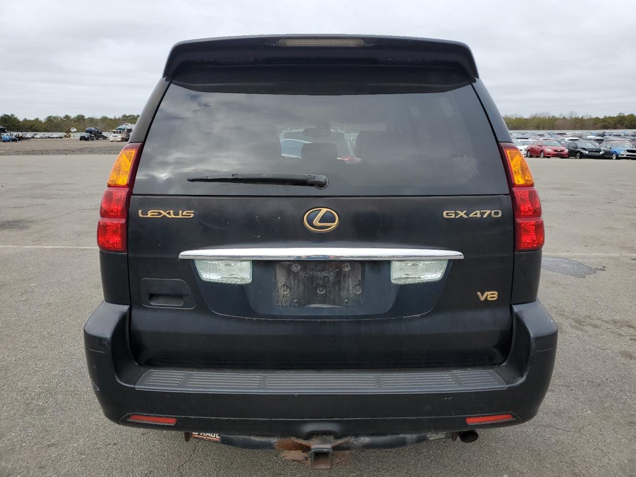 2003 Lexus GX VIN JTJBT20X130019621 Copart auction photo, front end / minor dent/scratches damage thumbnail 6