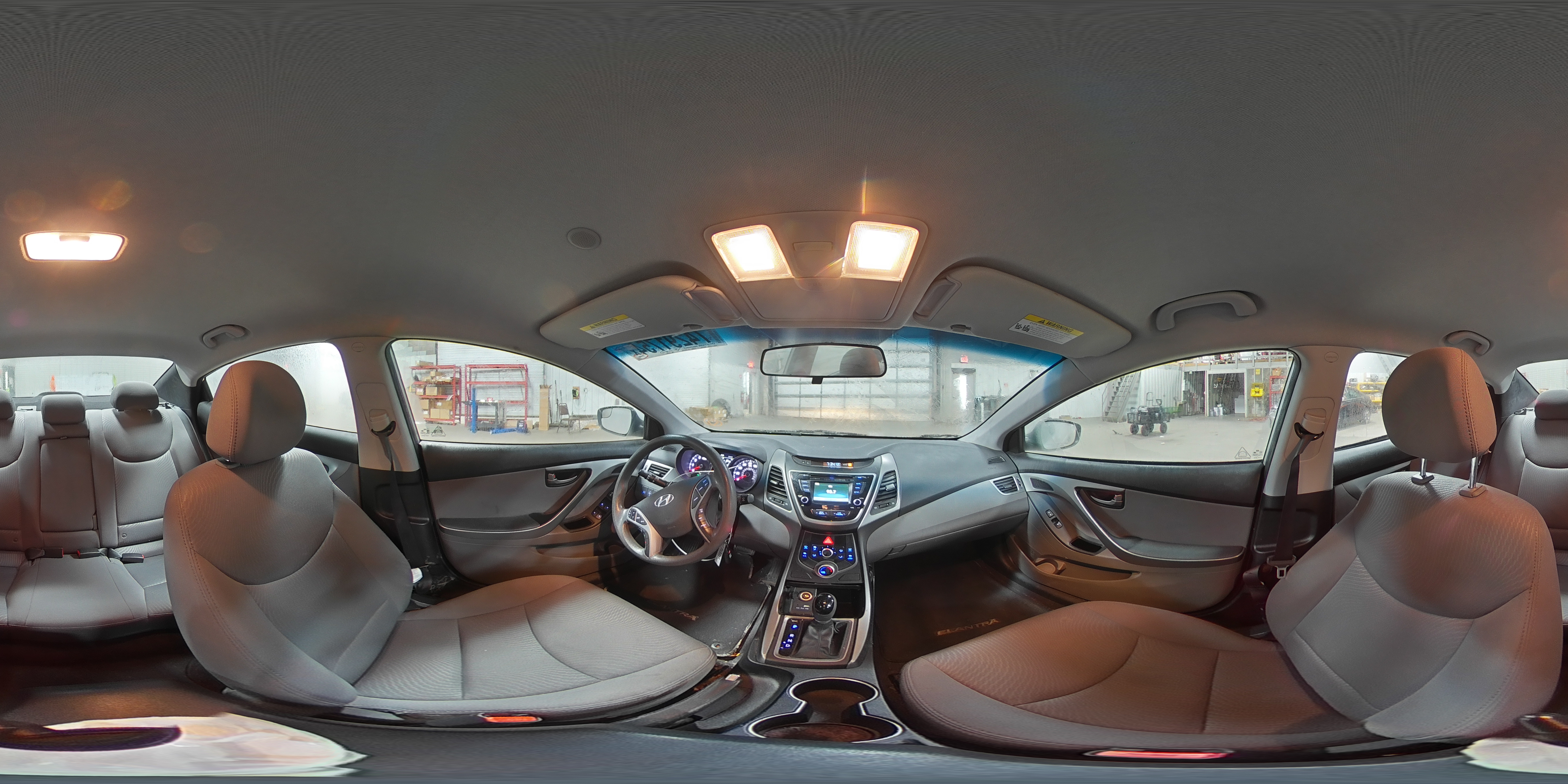 2015 Hyundai Elantra VIN 5NPDH4AE3FH633437 Copart auction photo, side damage thumbnail 13