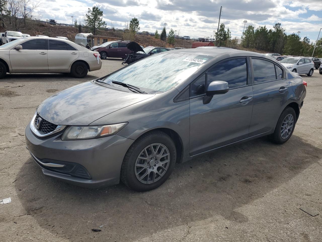 2013 Honda Civic VIN 2HGFB2F65DH539857