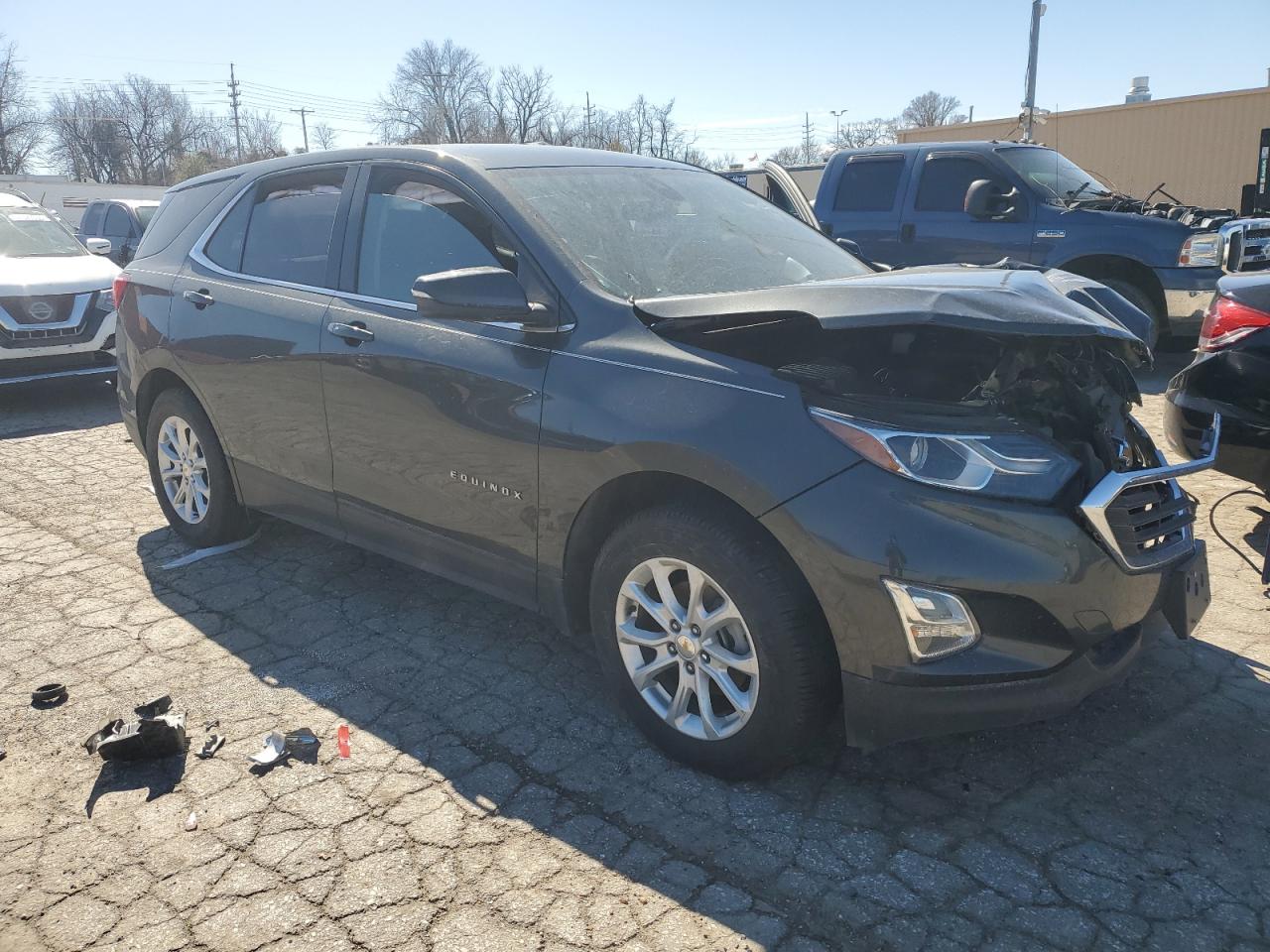 2019 Chevrolet Equinox VIN 2GNAXJEV7K6267177 Copart auction photo, front end damage thumbnail 4