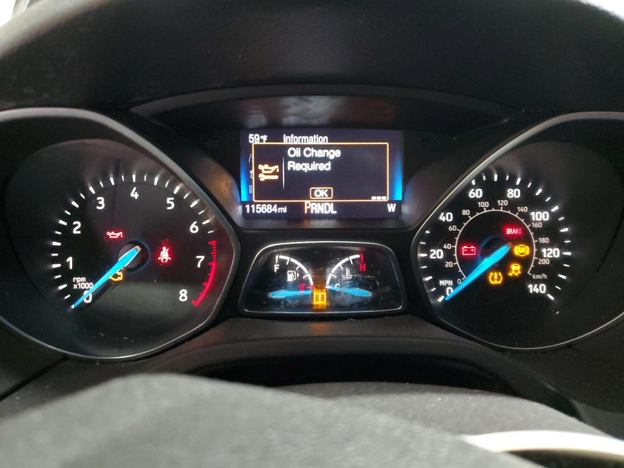 2017 Ford Focus VIN 1FADP3F27HL239004 Copart auction photo, mechanical damage thumbnail 9