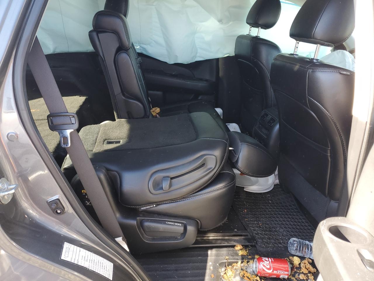 2020 Nissan Pathfinder VIN 5N1DR2CN1LC596986 Copart auction photo, front end / side damage thumbnail 11