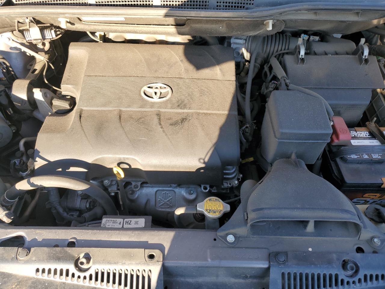 2011 Toyota Sienna VIN 5TDXK3DC8BS081330 Copart auction photo, all over damage thumbnail 11