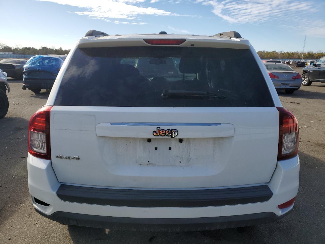 2016 Jeep Compass VIN 1C4NJDBB2GD714062 Copart auction photo, front end damage thumbnail 6