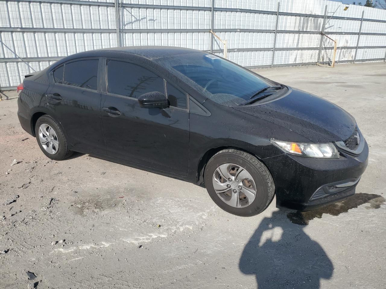 2015 Honda Civic VIN 19XFB2F55FE240017 Copart auction photo, all over damage thumbnail 4