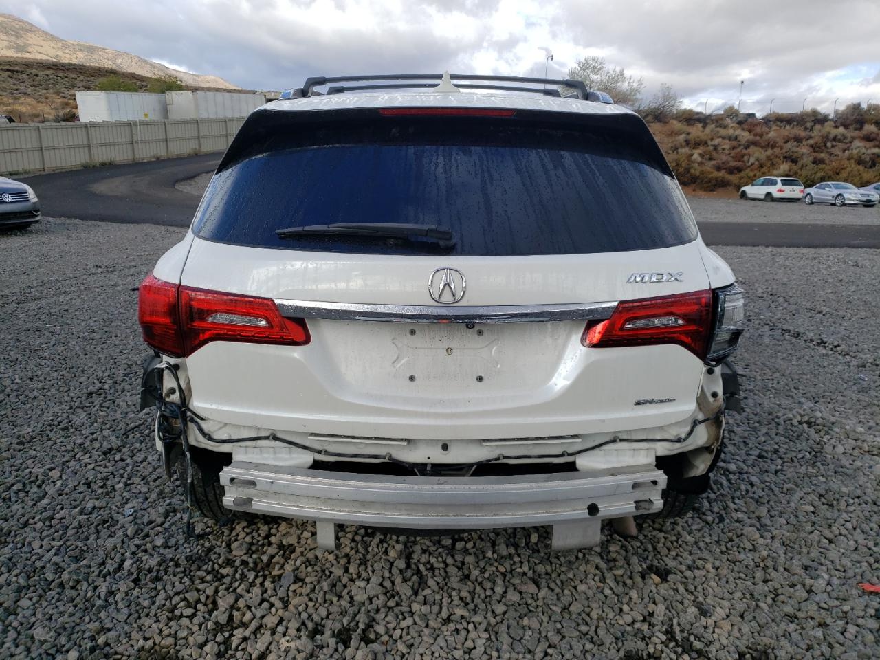 2014 Acura MDX VIN 5FRYD4H40EB008970 Copart auction photo, rear end / side damage thumbnail 6