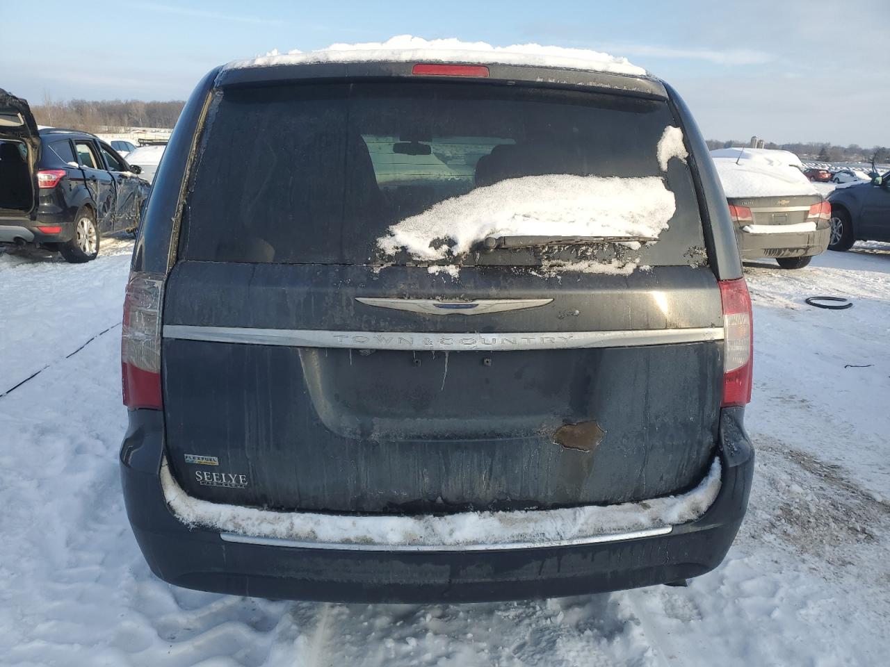 2014 Chrysler Town & Country VIN 2C4RC1BG3ER434506 Copart auction photo, front end damage thumbnail 6