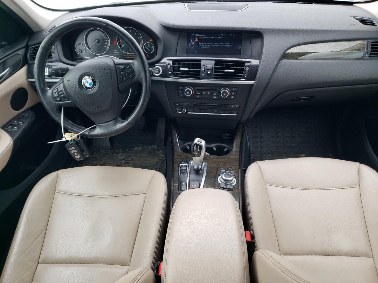 2014 BMW X3 VIN 5UXWX9C57E0D12083 Copart auction photo, mechanical damage thumbnail 8