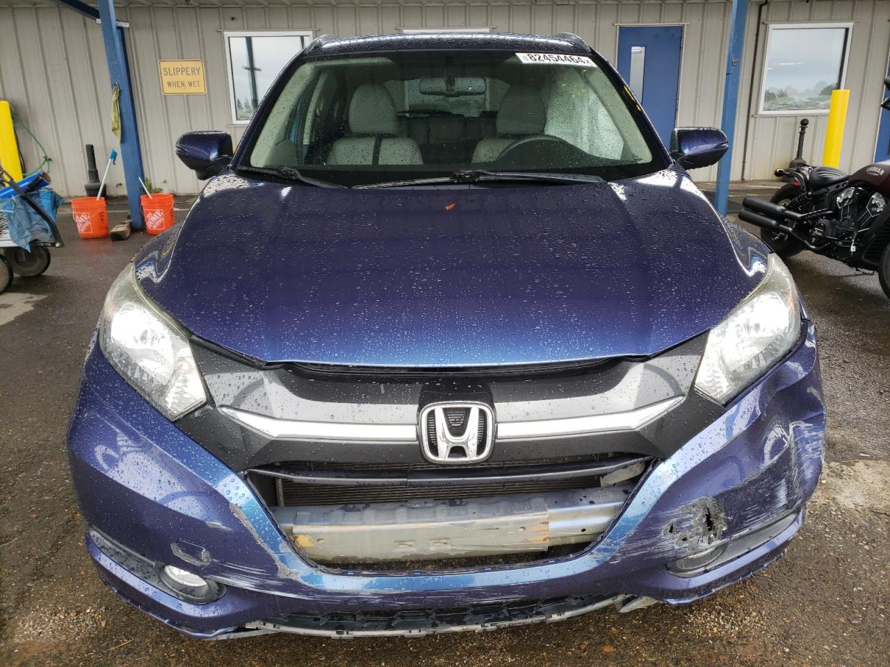 2017 Honda HR-V VIN 3CZRU6H76HM717313 Copart auction photo, front end / rear end damage thumbnail 5