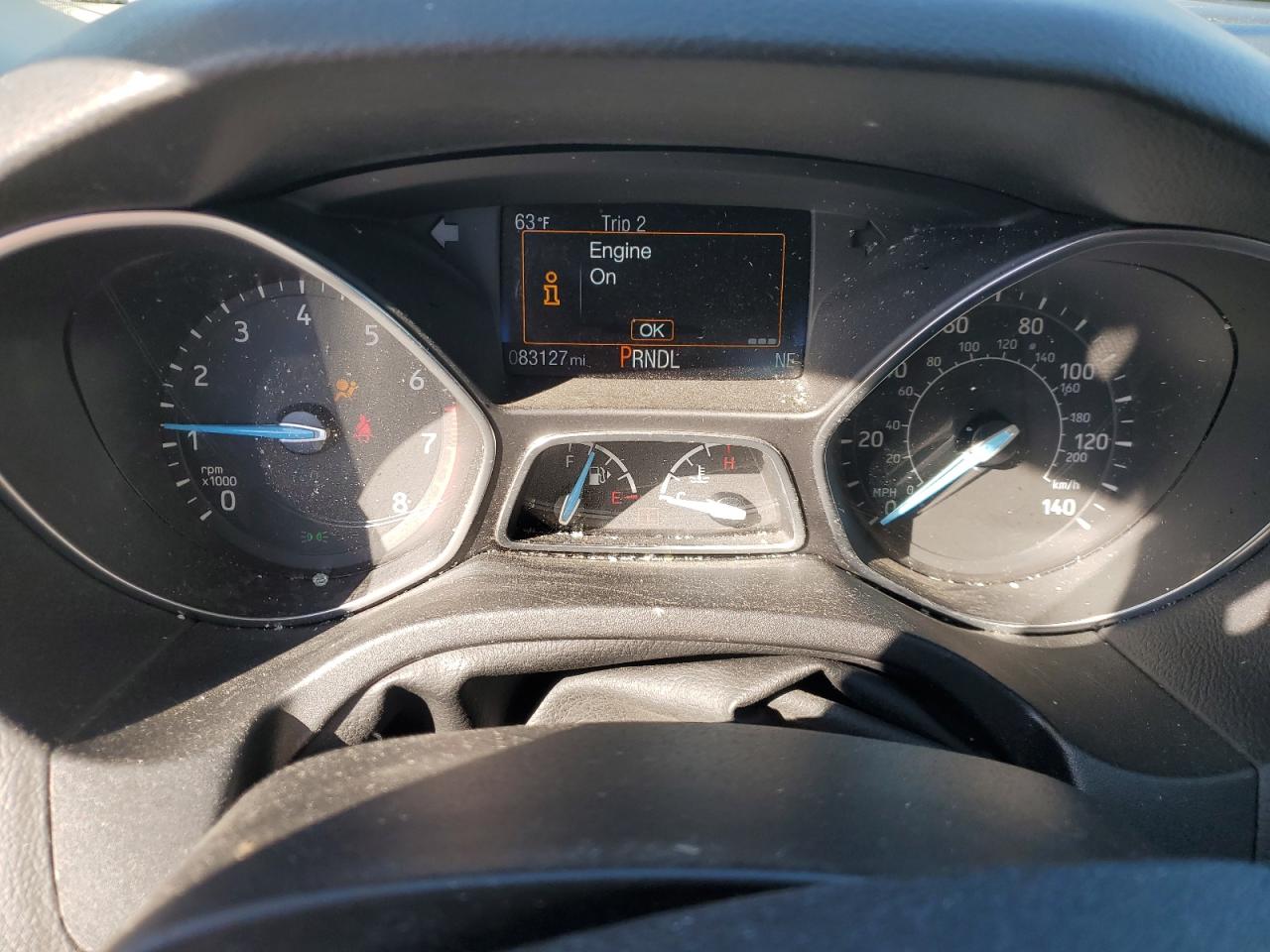 2016 Ford Focus VIN 1FADP3F28GL373485 Copart auction photo, side damage thumbnail 9