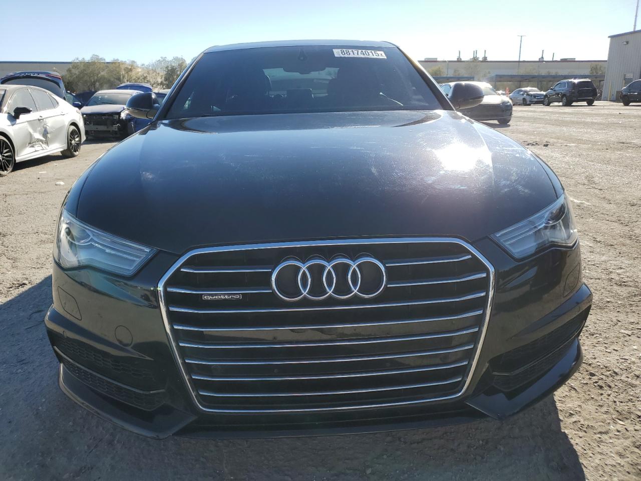 2017 Audi A6 VIN WAUG8AFC0HN134405 Copart auction photo, rear end / side damage thumbnail 5