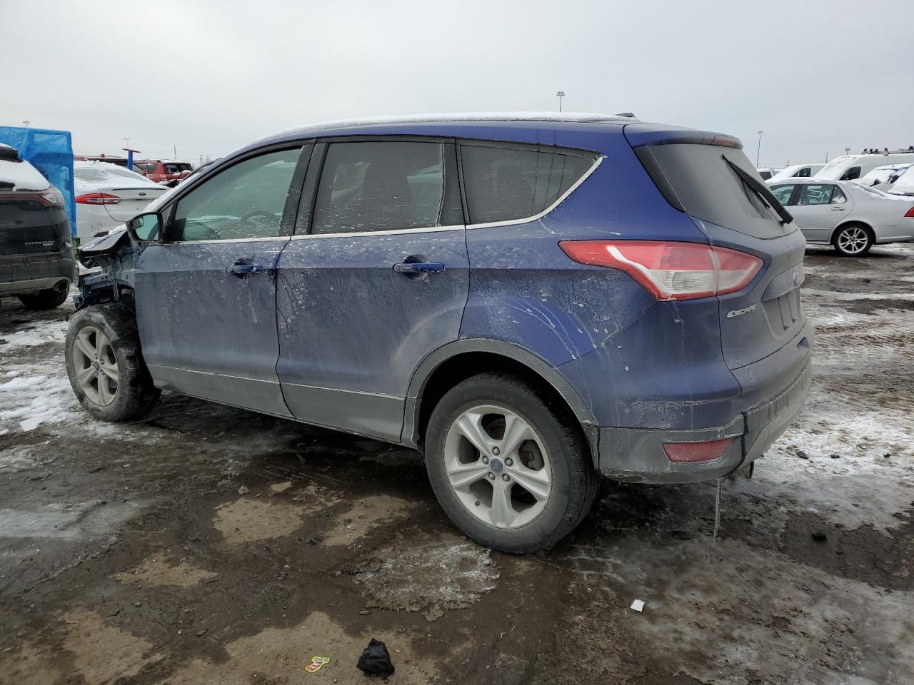 2013 Ford Escape VIN 1FMCU0GX7DUB36723 Copart auction photo, front end damage thumbnail 2