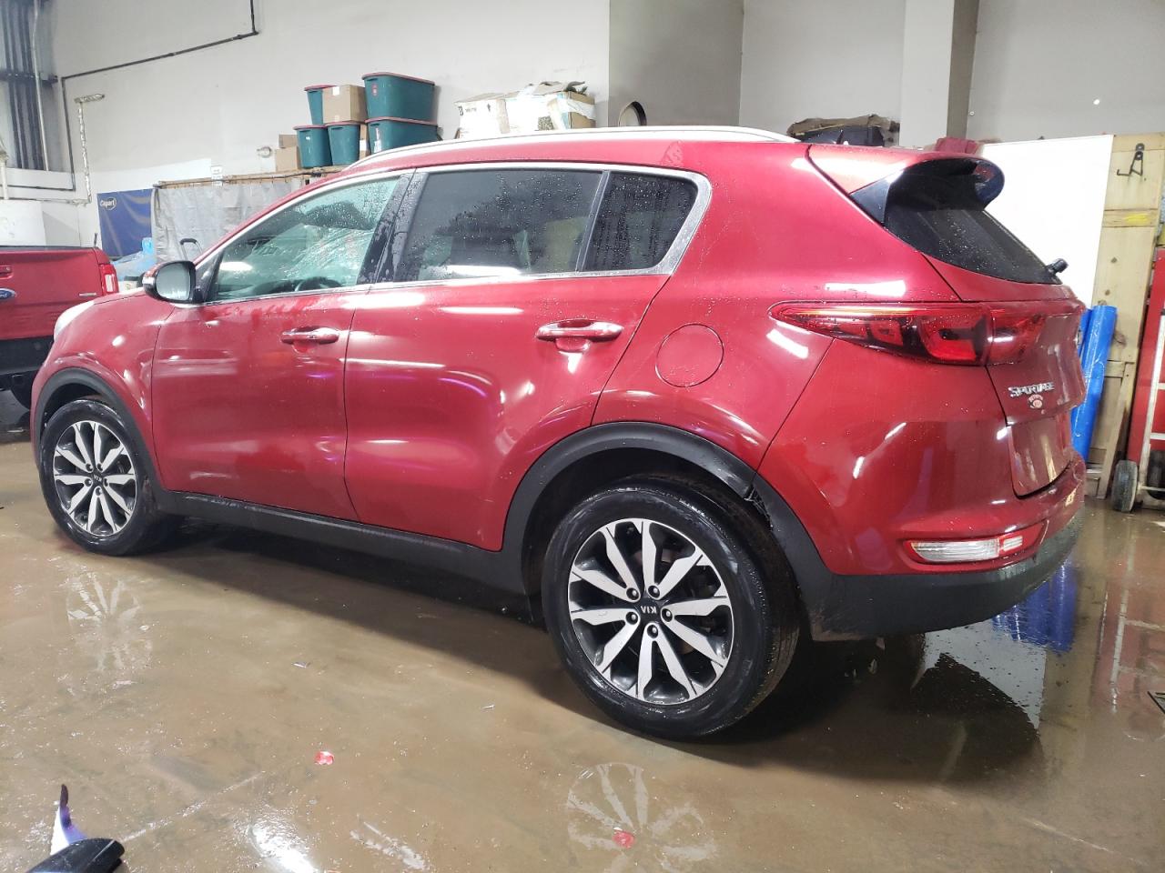 2017 KIA Sportage VIN KNDPN3AC0H7237407 Copart auction photo, front end damage thumbnail 2
