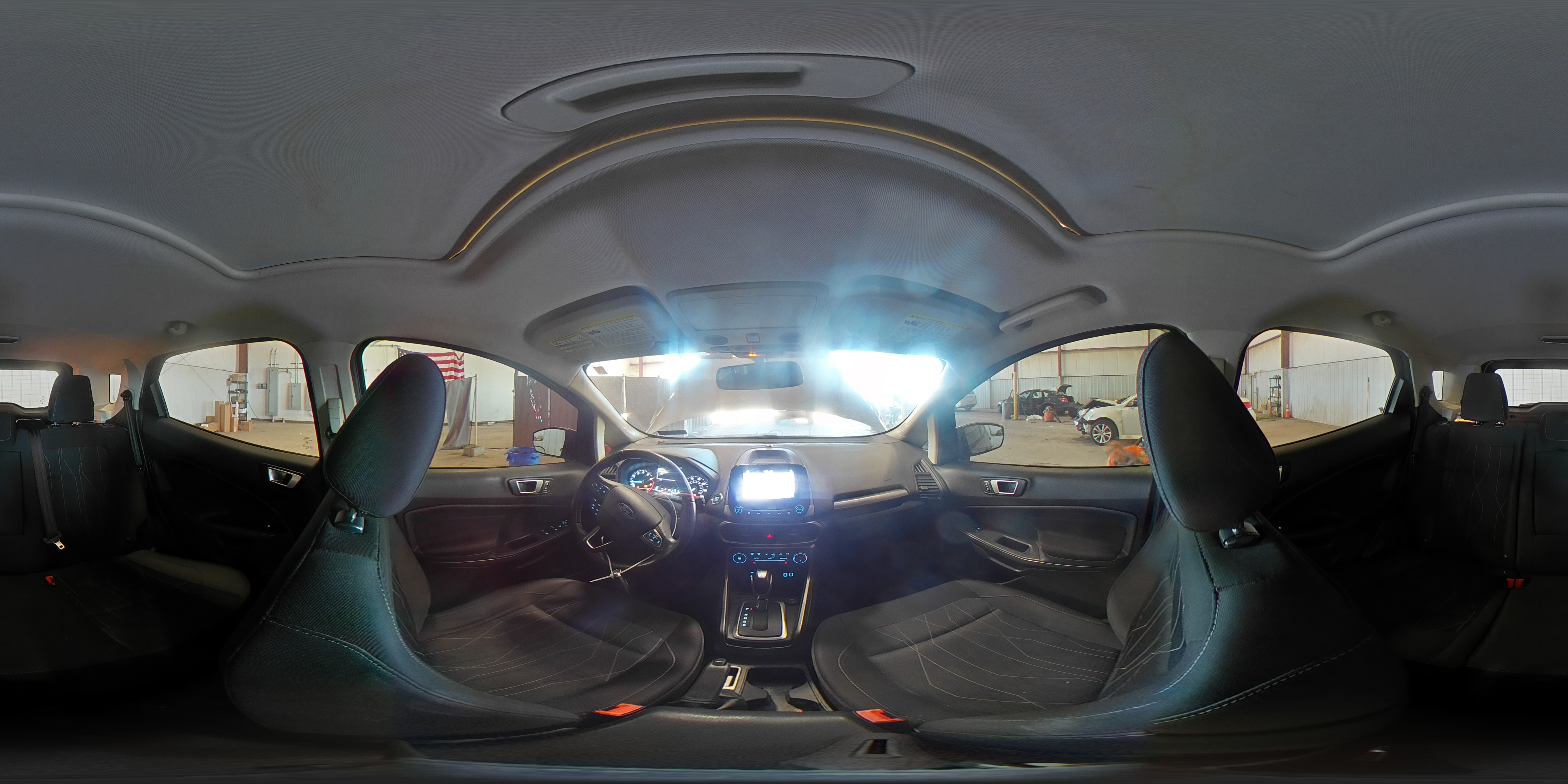 2019 Ford EcoSport VIN MAJ3S2GE5KC288416 Copart auction photo, mechanical damage thumbnail 15