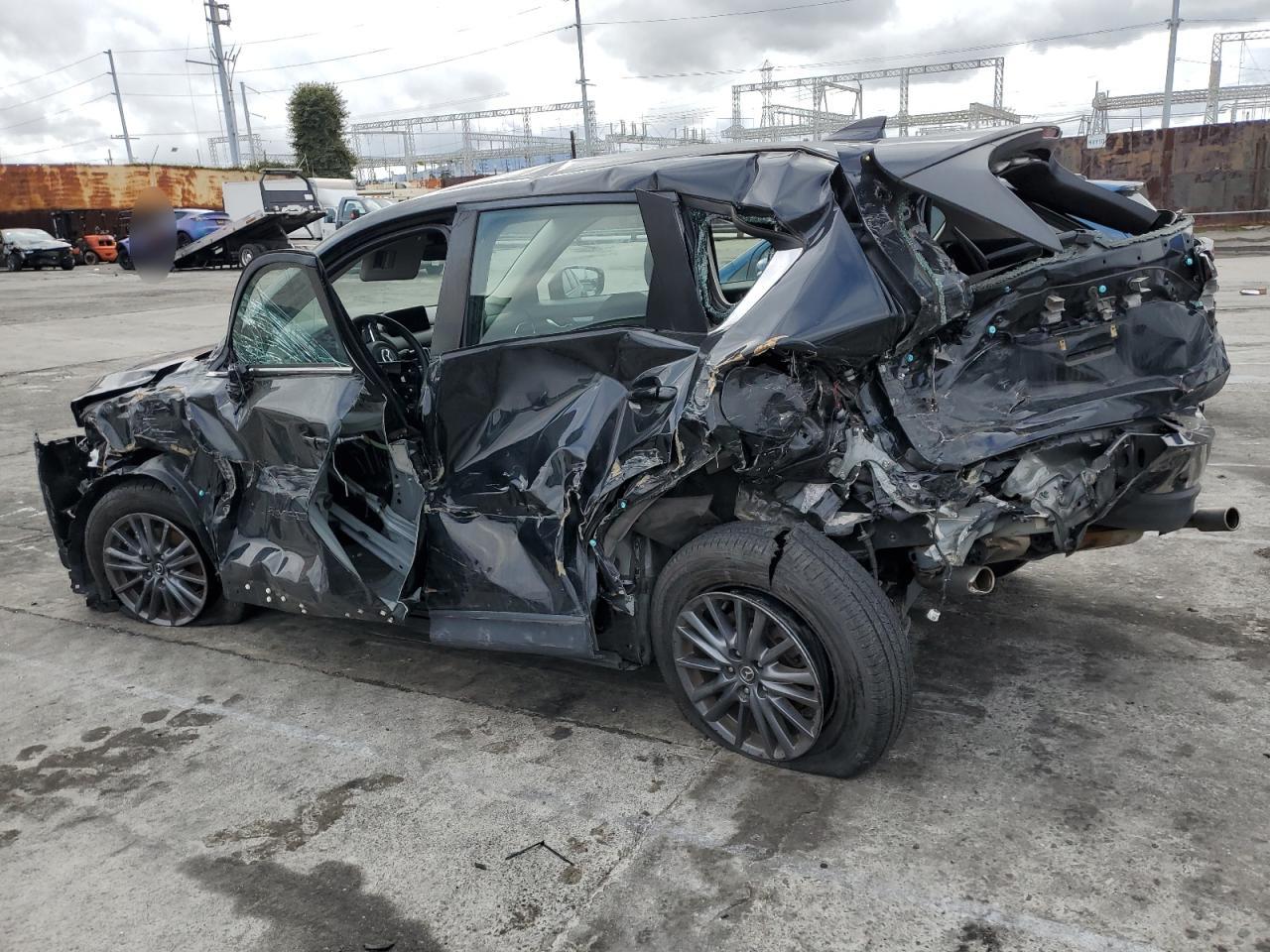 2020 Mazda CX-5 VIN JM3KFABMXL0866166 Copart auction photo, rear end / all over damage thumbnail 2