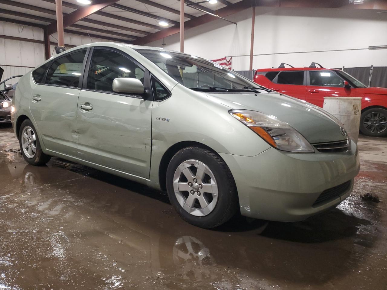 2009 Toyota Prius VIN JTDKB20U593484017 Copart auction photo, side damage thumbnail 4