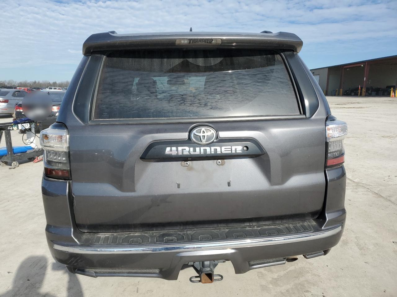 2016 Toyota 4Runner VIN JTEBU5JR2G5327600 Copart auction photo, front end / hail damage thumbnail 6