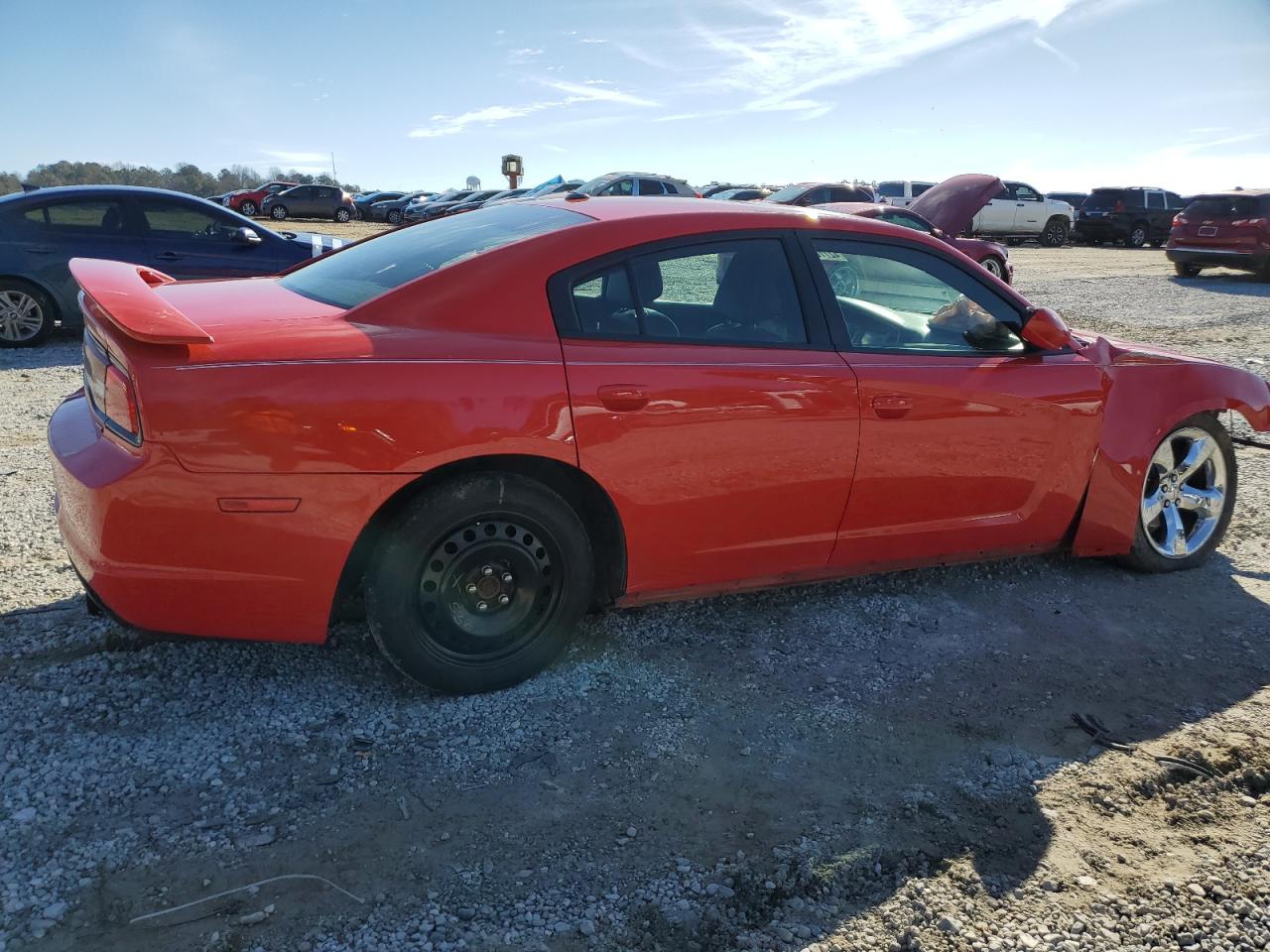 2014 Dodge Charger VIN 2C3CDXHG3EH363282 Copart auction photo, all over damage thumbnail 3