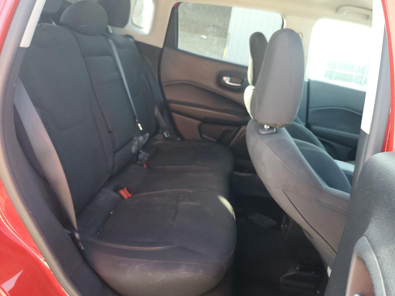 2018 Jeep Compass VIN 3C4NJCAB0JT137836 Copart auction photo, rear end damage thumbnail 12