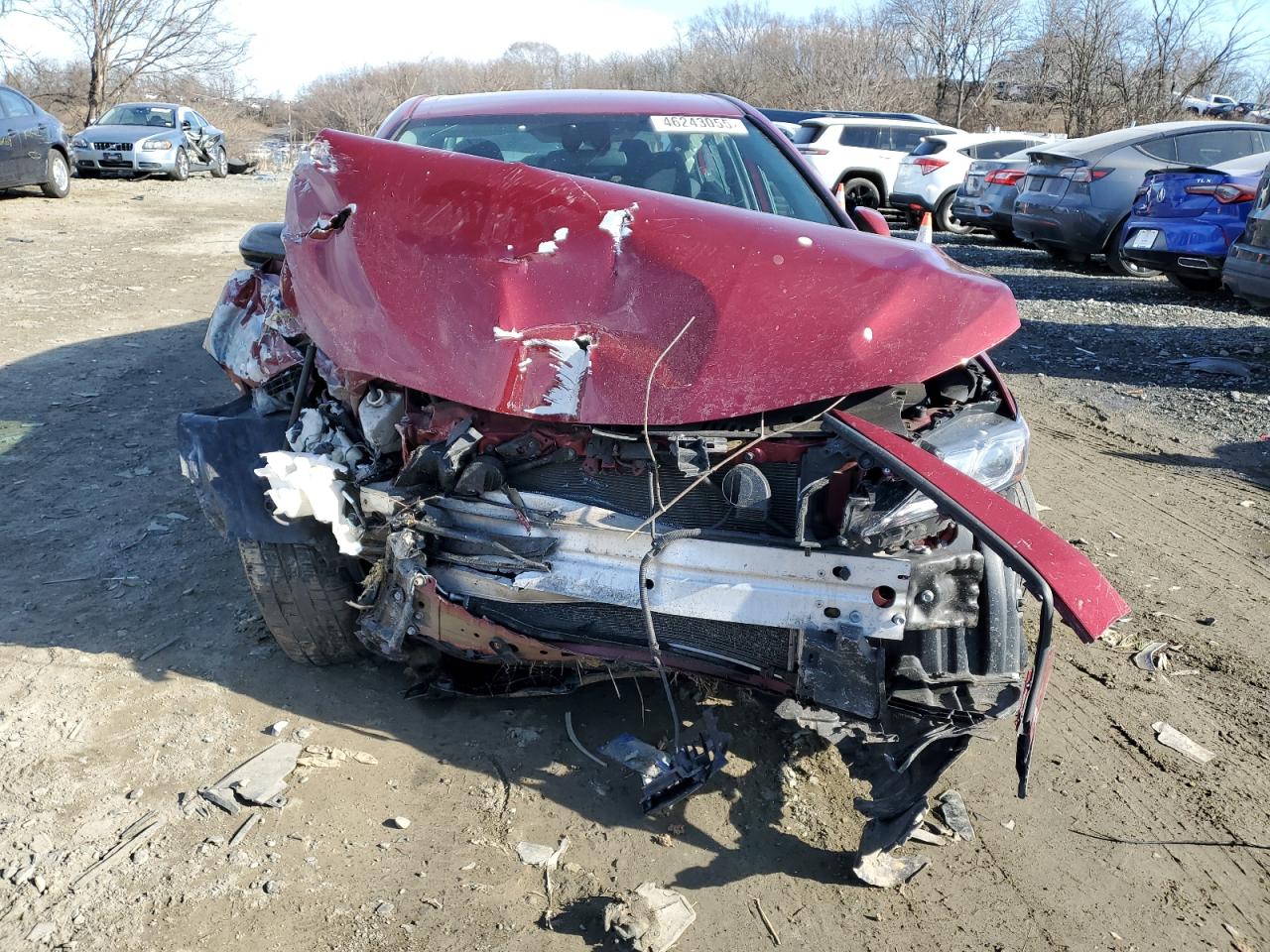 2020 Toyota Camry VIN 4T1C11AK5LU334517 Copart auction photo, front end / undercarriage damage thumbnail 5