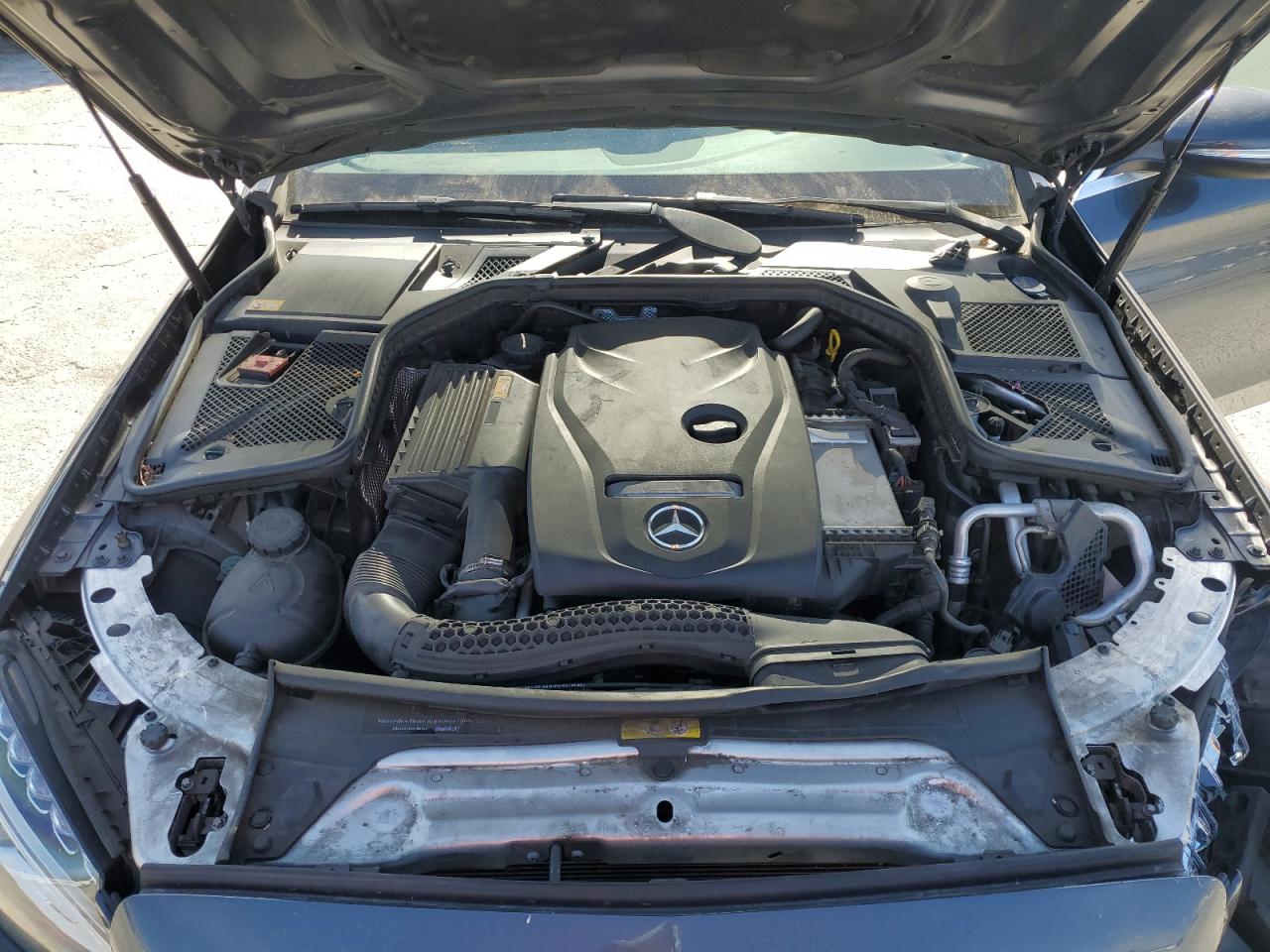 2015 Mercedes-Benz C-klasse VIN 55SWF4JB9FU048198 Copart auction photo, front end damage thumbnail 12