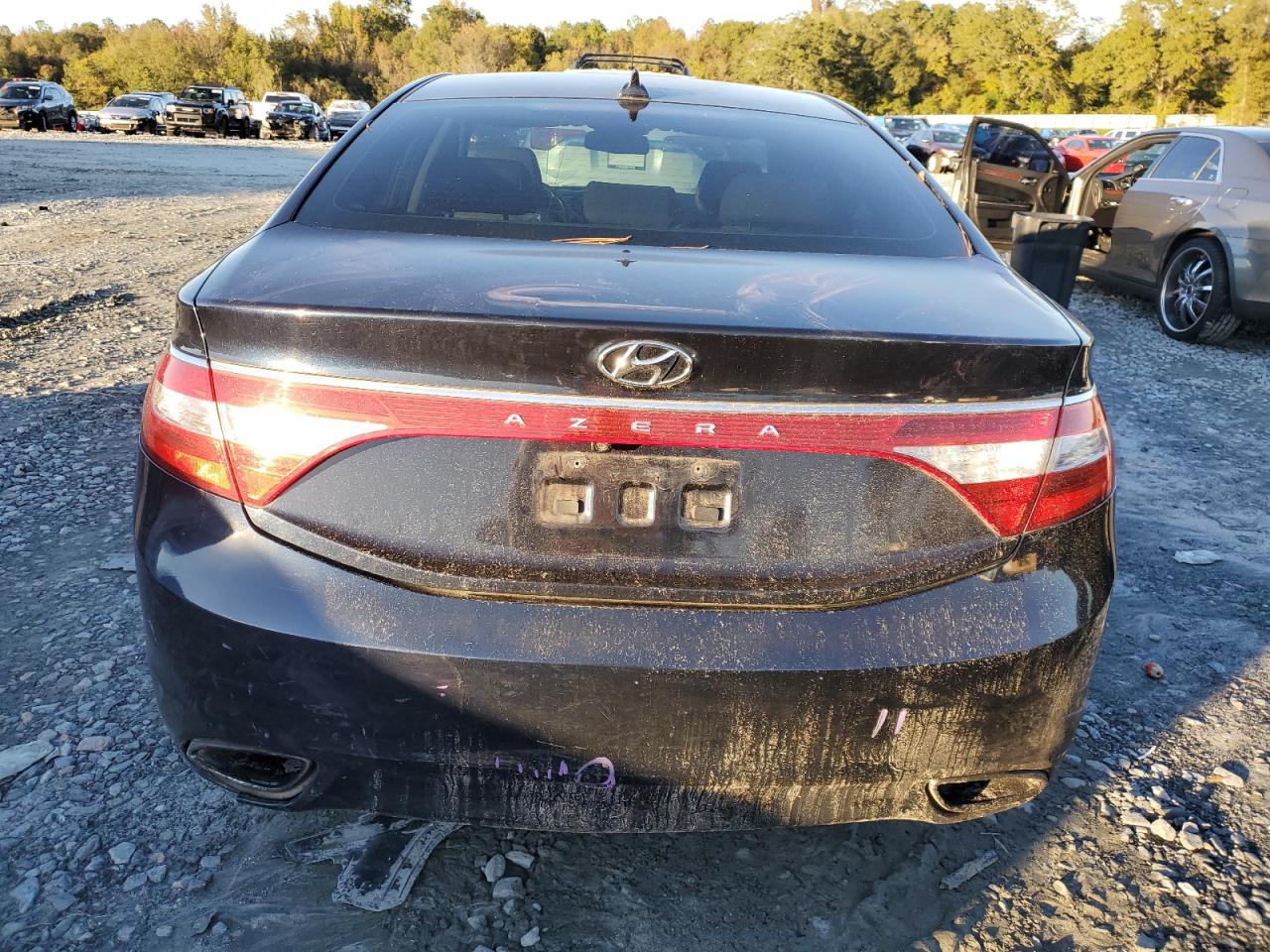 2013 Hyundai Azera VIN KMHFG4JG8DA227134 Copart auction photo, front end damage thumbnail 6