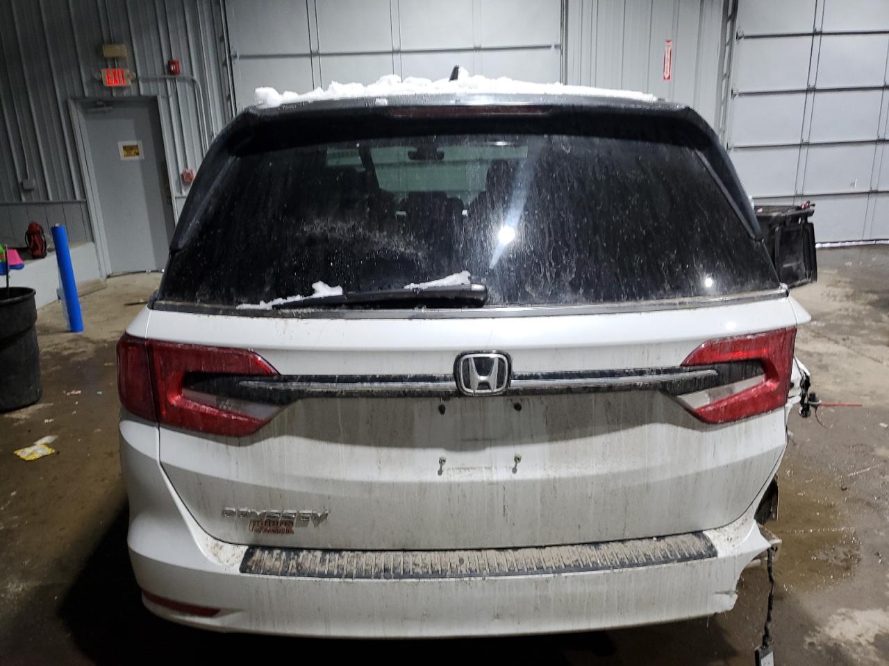 2021 Honda Odyssey VIN 5FNRL6H76MB036222 Copart auction photo, front end / side damage thumbnail 6