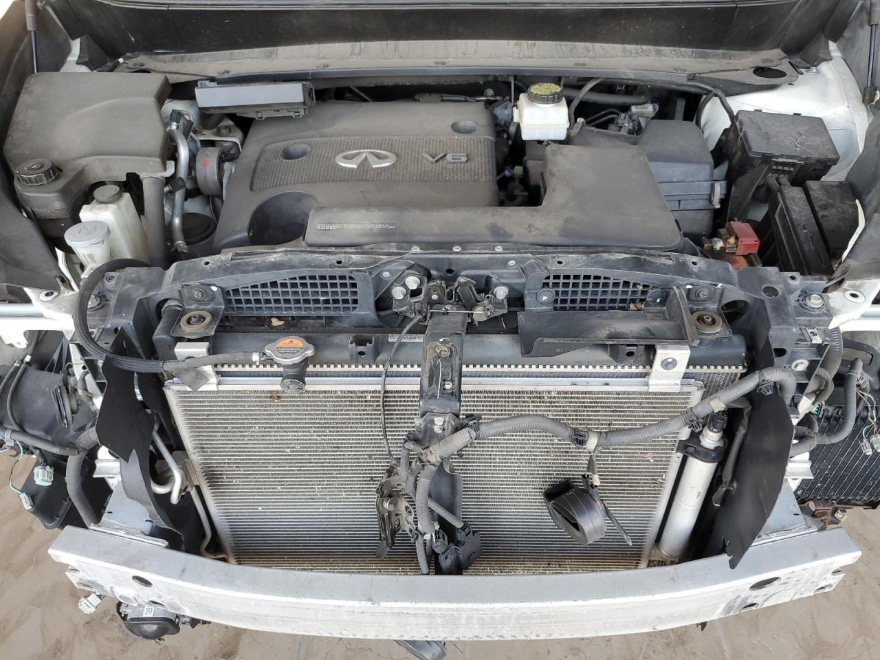 2013 Infiniti JX VIN 5N1AL0MM1DC316600 Copart auction photo, front end damage thumbnail 12