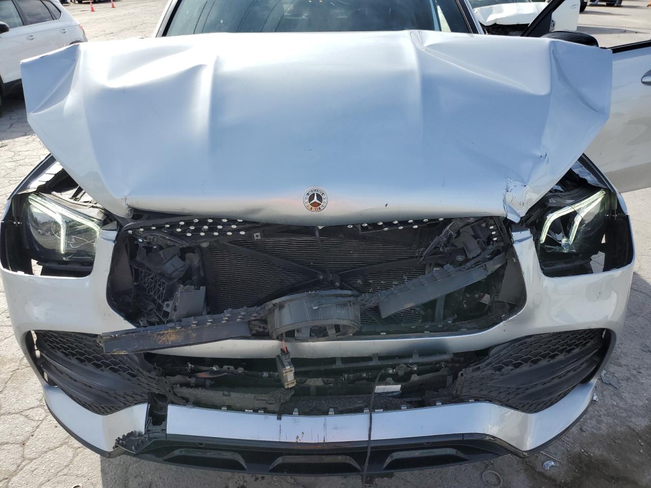 2022 Mercedes-Benz GLE VIN 4JGFB4KB5NA696457 Copart auction photo, front end damage thumbnail 14