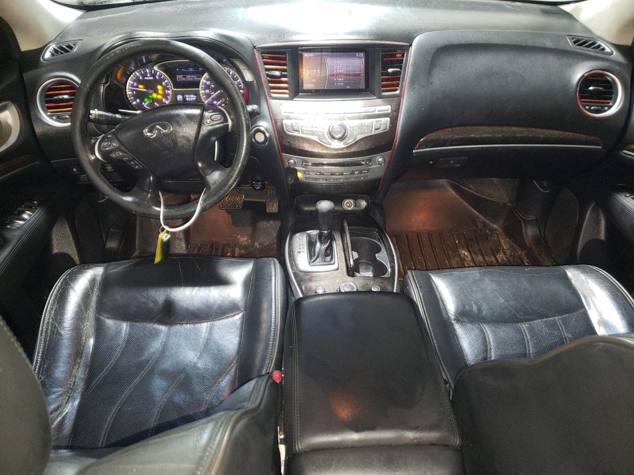 2014 Infiniti QX60 VIN 5N1AL0MM1EC515938 Copart auction photo, front end damage thumbnail 8