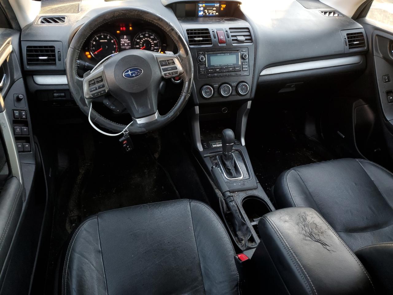 2015 Subaru Forester VIN JF2SJGUC7FH504642 Copart auction photo, burn - engine damage thumbnail 8