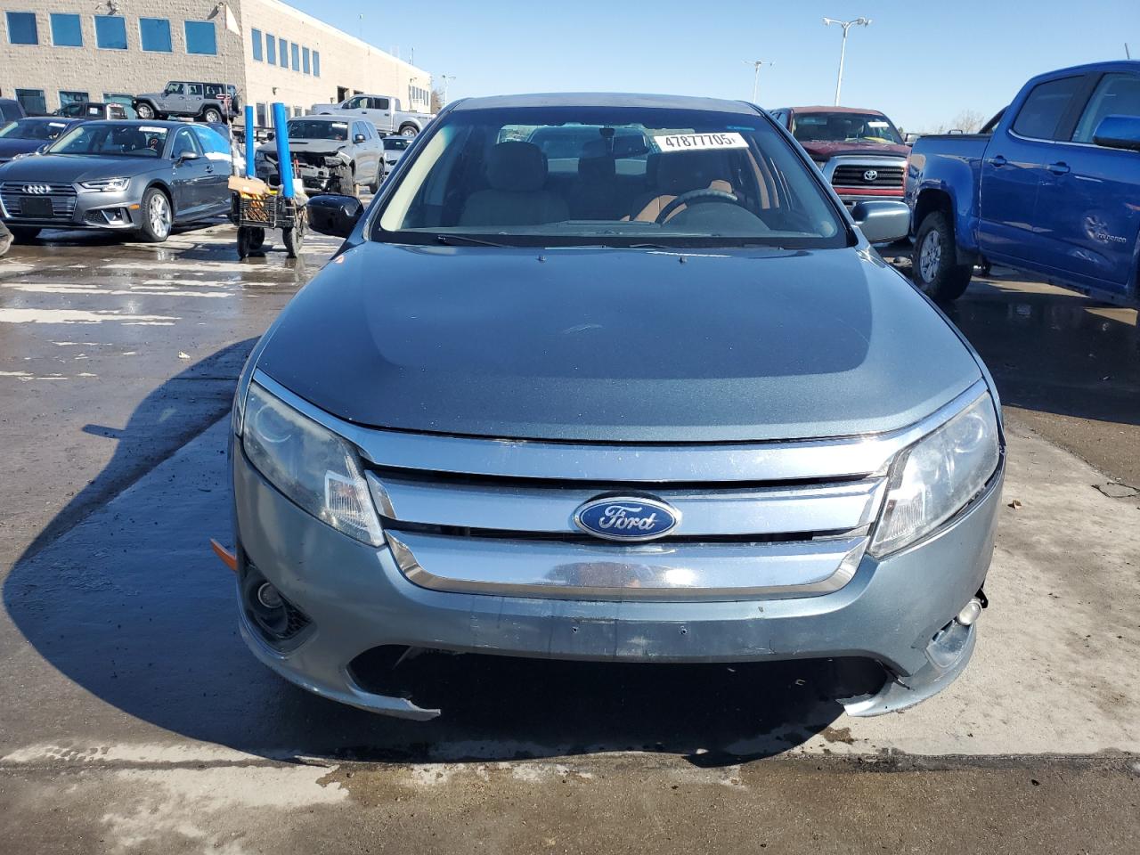 2012 Ford Fusion VIN 3FAHP0HA0CR130043 Copart auction photo, rear end / front end damage thumbnail 5