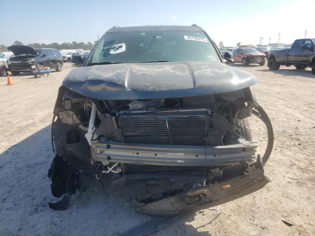 2017 Ford Explorer VIN 1FM5K7DH1HGD855 Copart auction photo, front end / minor dent/scratches damage thumbnail 5