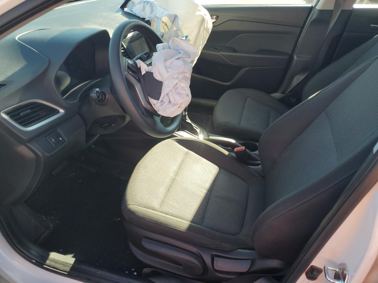 2022 Hyundai Accent VIN 3KPC24A6XNE165621 Copart auction photo, front end damage thumbnail 7
