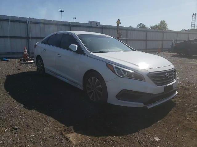 2016 Hyundai Sonata VIN 5NPE34AF0GH316454 Copart auction photo, front end / minor dent/scratches damage thumbnail 10