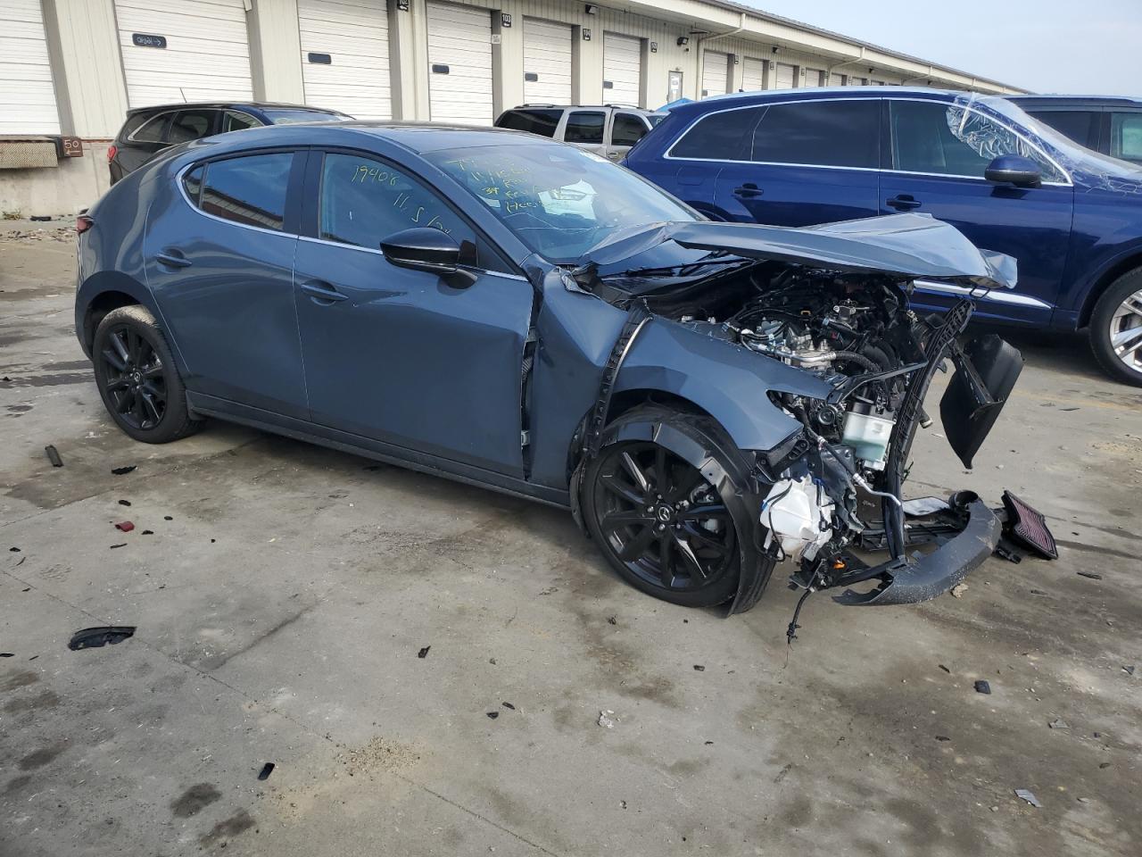 2024 Mazda 3 VIN JM1BPBLM2R1718901 Copart auction photo, front end / mechanical damage thumbnail 4