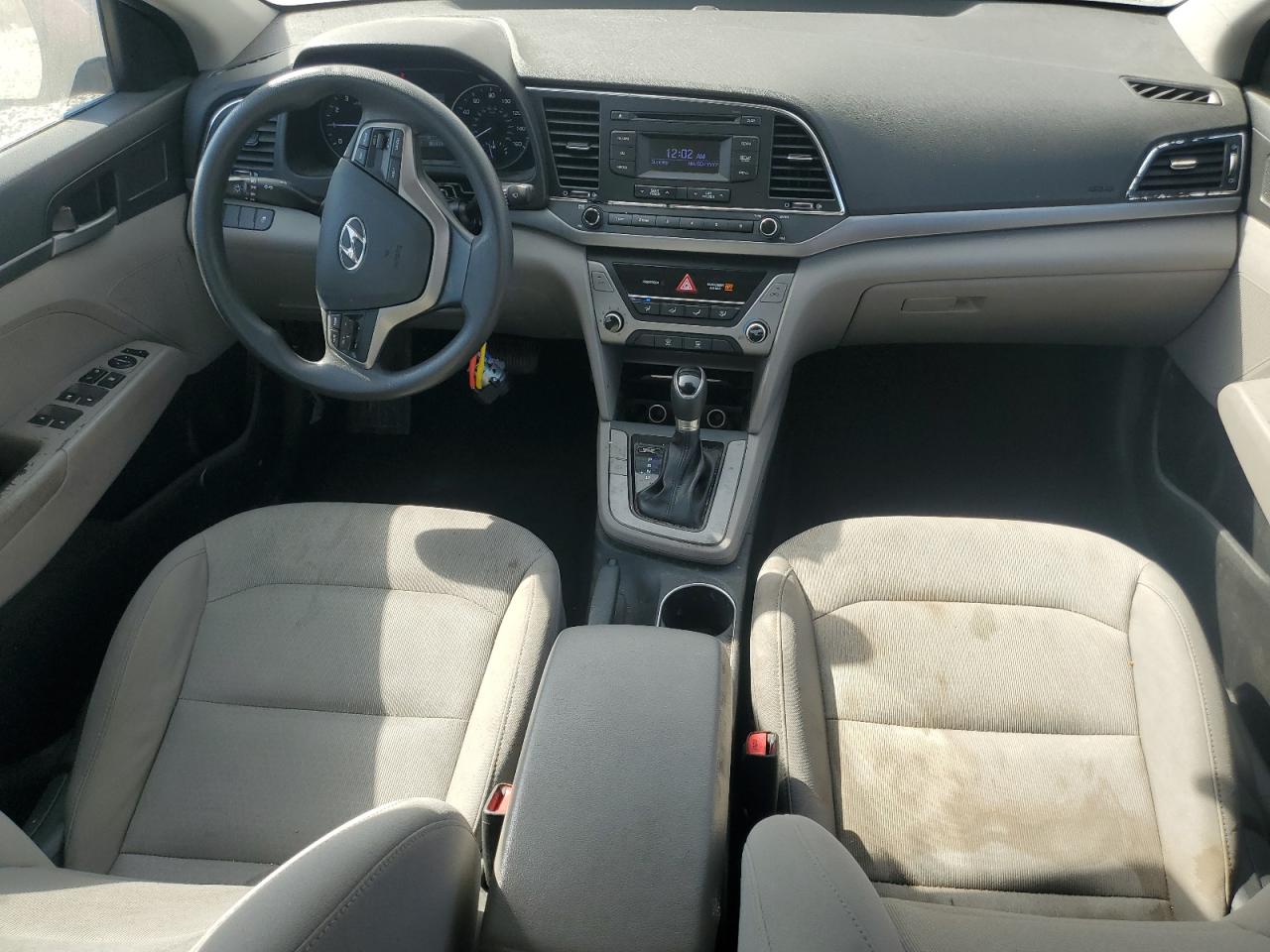 2017 Hyundai Elantra VIN 5NPD74LF9HH211359 Copart auction photo, vandalism damage thumbnail 8