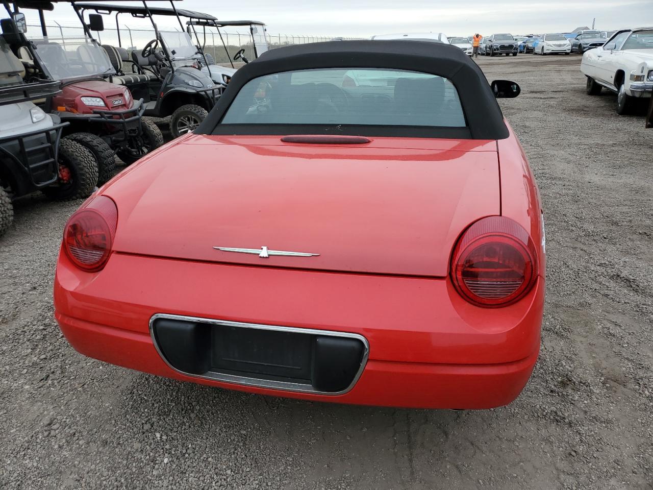 2003 Ford Thunderbird VIN 1FAHP60A43Y111849 Copart auction photo, water/flood damage thumbnail 10