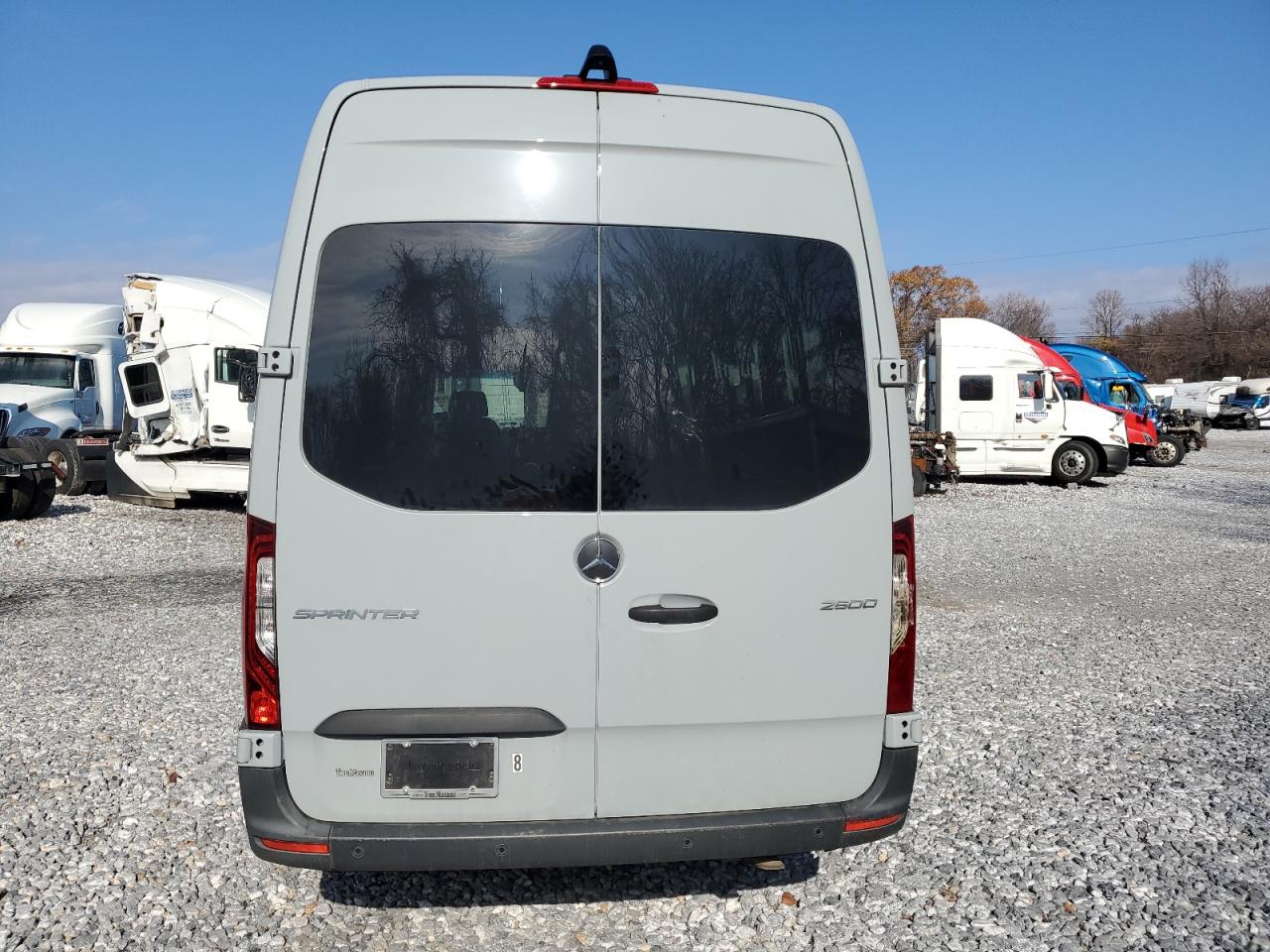 2023 Mercedes-Benz Sprinter VIN W1W40CHY3PT127707 Copart auction photo, side / minor dent/scratches damage thumbnail 6