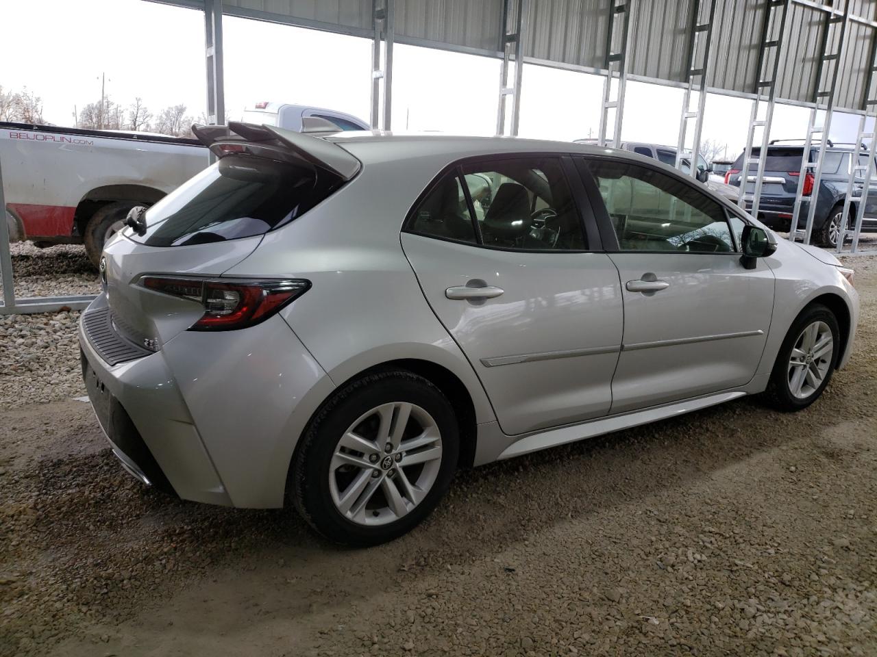 2019 Toyota Corolla VIN JTNK4RBE2K3025697 Copart auction photo, undercarriage damage thumbnail 3