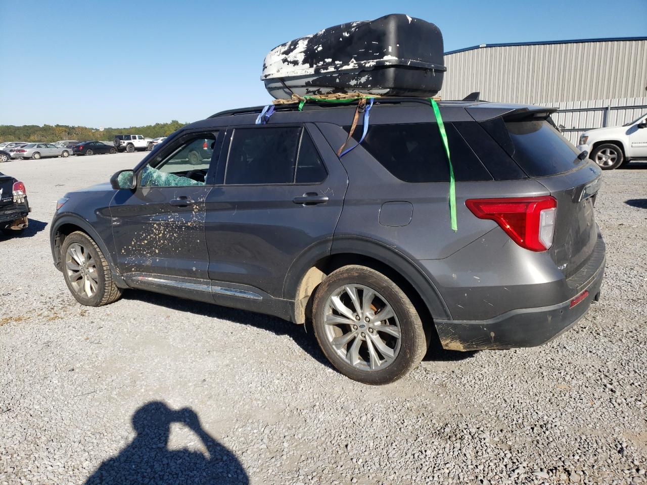 2021 Ford Explorer VIN 1FMSK8DH1MGA29114 Copart auction photo, water/flood / front end damage thumbnail 2