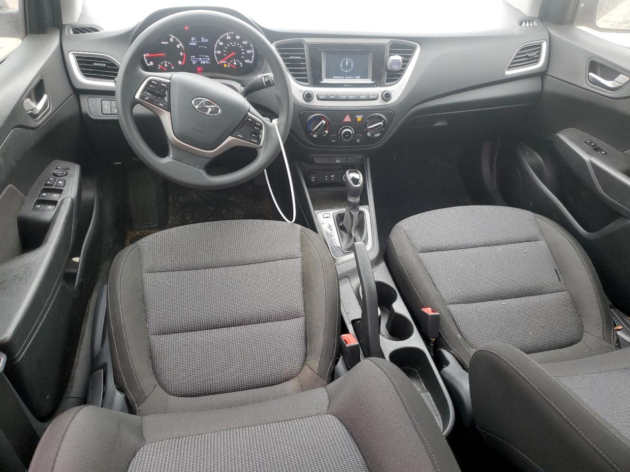 2021 Hyundai Accent VIN 3KPC24A65ME151303 Copart auction photo, front end damage thumbnail 8