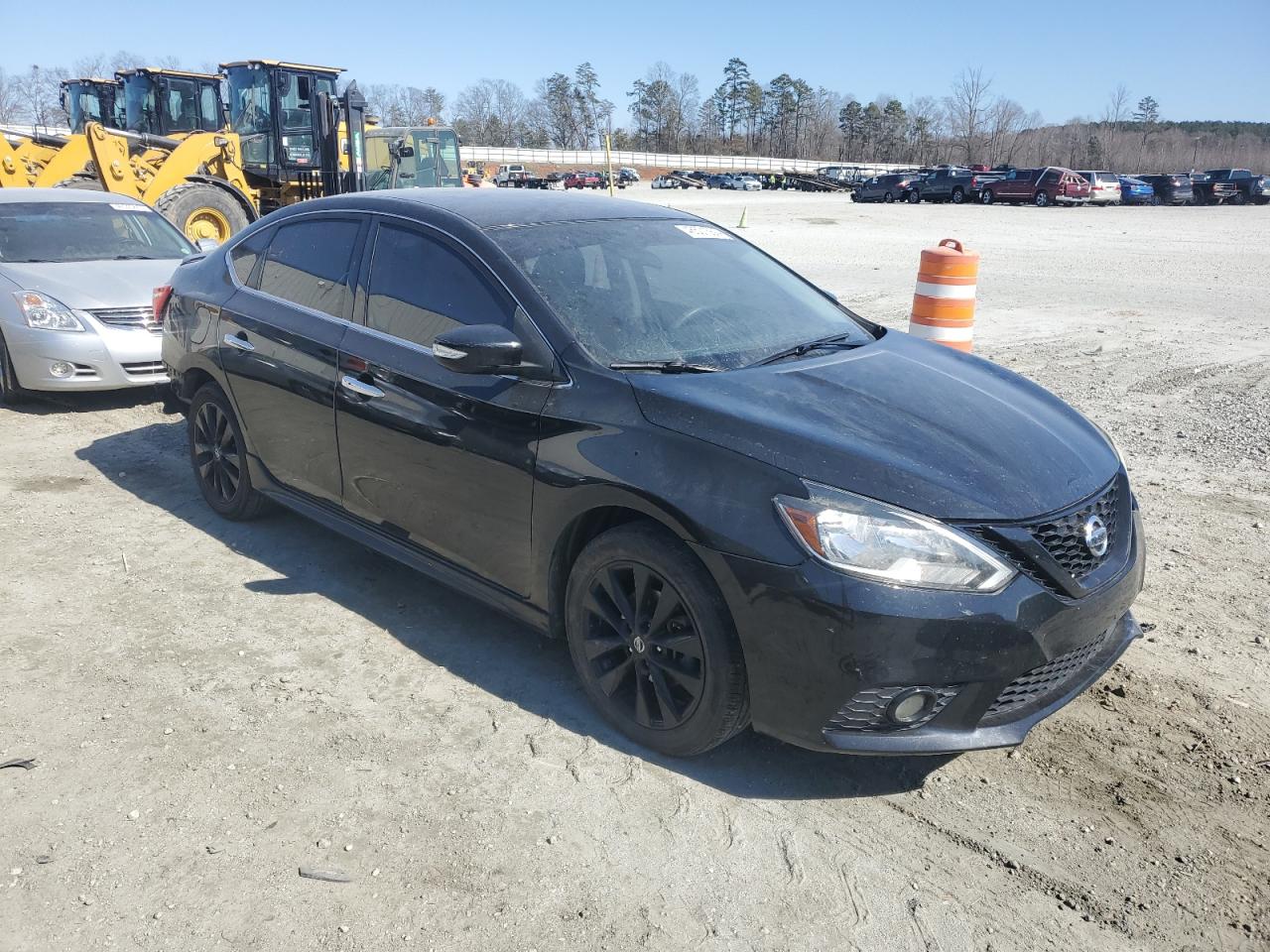 2018 Nissan Sentra VIN 3N1AB7AP0JY248455 Copart auction photo, rear end damage thumbnail 4