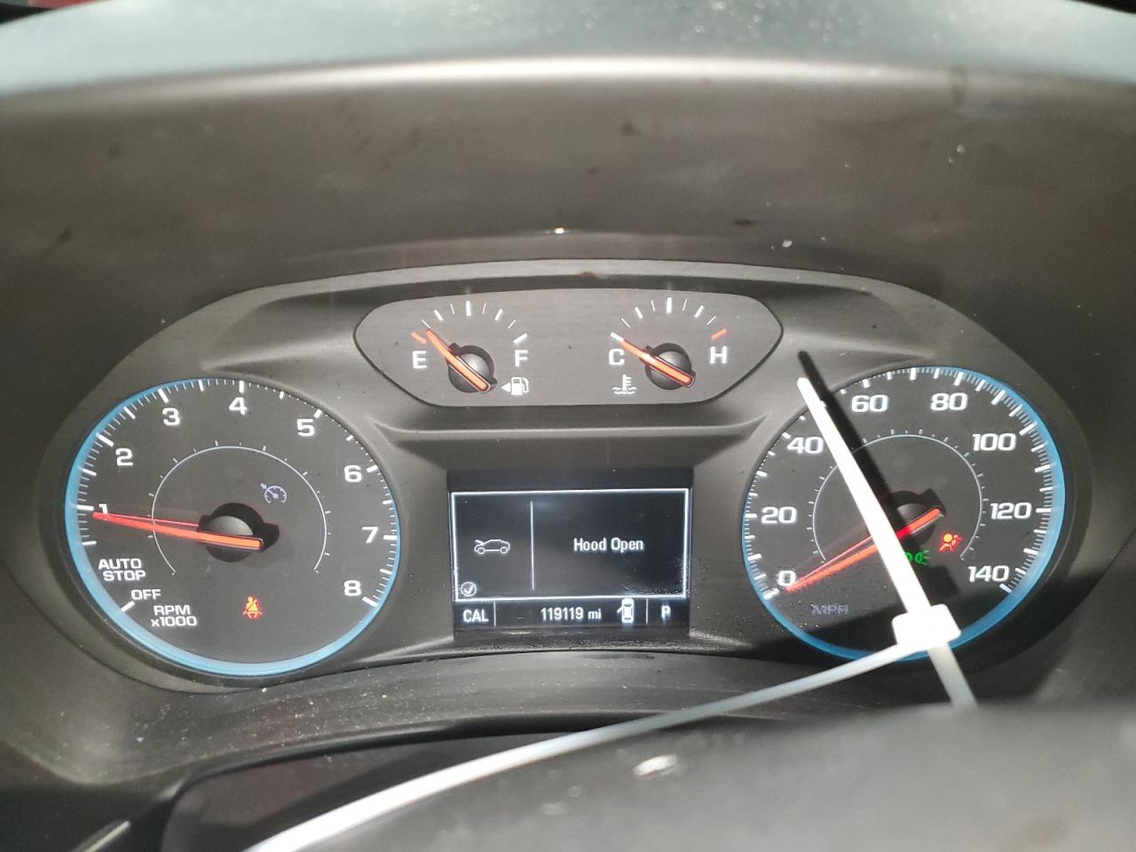2018 Chevrolet Equinox VIN 3GNAXSEV2JS552343 Copart auction photo, front end / side damage thumbnail 9