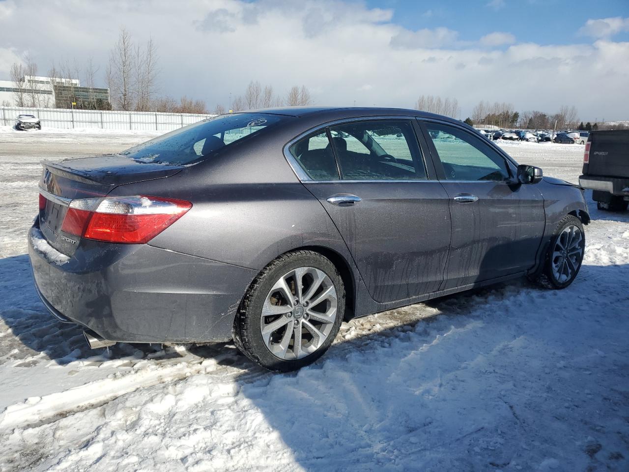 2014 Honda Accord VIN 1HGCR2F50EA812046 Copart auction photo, front end damage thumbnail 3